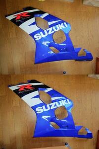 スズキ　ロアカウル　サイドカウル　左　2点　刻印　94481-29G00　割傷有 （GSX-R600　GSX-R750　GSX-R1000）　希少