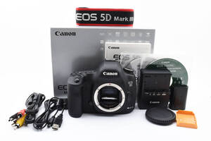 ★☆【極美品】 Canon EOS Mark III 3 Digital デジタル一眼レフカメラ フルサイズ 箱、付属品多数　撮影枚数極少1452枚☆★