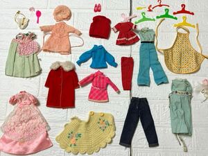 当時物　着せ替え人形　洋服　小物　など　まとめて　検：ビンテージ　昭和レトロ　リカちゃん　人形　