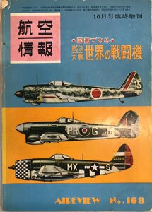 航空情報 = Aireview　図面で見る第二次大戦　世界の戦闘機