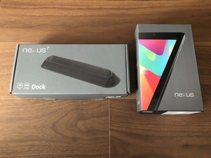 【超美品/ドッキングステーション付き/フィルム貼付済み】Asus Nexus7 Wi-Fiモデル 32GB 2012年モデル / ASDEC(アスデック)