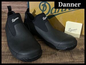 送無 新品 Danner ダナー D219105 ネオプレーン 防水 Wraptop Moc ラップトップ モック 2 レイン ラバー シューズ アウトドア 黒 26.0cm ②