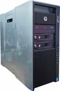 ●メモリ128GB デュアルCPU タワー型 HP Z820 Workstation (20コア Xeon E5-2670 v2 2.5GHz*2/SSD 500GB+2TB*2+500GB*2/Quadro 4000/BD-RE)