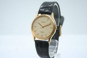 【並品 保障付 動作確認済】Vintage SEIKO Dolce 8N41-6060 Quartz Gold Dial Mens Watch セイコー クオーツ ドルチェ メンズ #W112