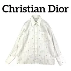 【超激レア】 Christian Dior ドレス シャツ クラシック 花総柄