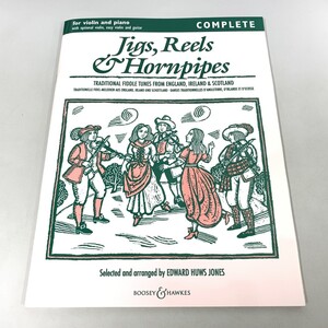 ●01)【同梱不可】Jigs Reels Hornpipes Violin/Piano Complete/ジグ、リール、ホーンパイプ/ヴァイオリン/ピアノ/楽譜/洋書/A