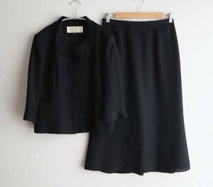 NINA RICCI ニナリッチ　ブラックフォーマル 喪服 礼服 セットアップ　サイズ11AR