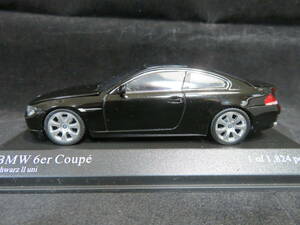 1/43　BMW　６シリーズ　クーペ　2006　ブラック