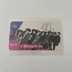 Straykids スキズ ヒョンジン トレカ KCON サイン クリアカード