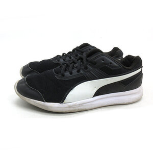 y■【27cm】プーマ/PUMA エスケーパー メッシュスニーカー■黒MENS/30【中古】