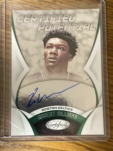 Robert Williams 2018-19 Panini Certified Auto