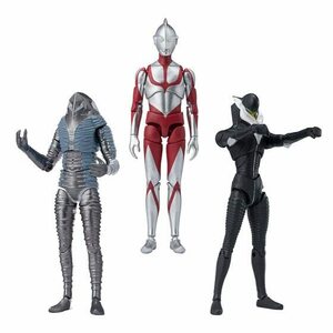 【中古】超動 アルファ ウルトラマン シン・ウルトラマン (ウルトラマン ザラブ メフィラス) 3体セット