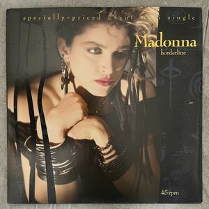 Madonna「Borderline」US盤 12 マドンナ 0-20212 Maxi-Single