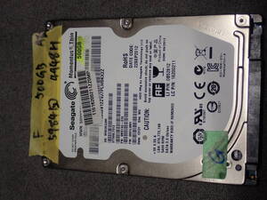 管理番号G　SeaGate　2.5インチHDD 500GB 　中古　