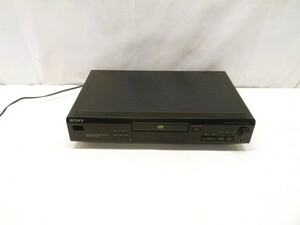 hawi2595-2 126 SONY ソニー COMPACT DISK PLAYER コンパクトディスクプレーヤー CDプレーヤー CDP-XE500 オーディオ 電源ボタンなし