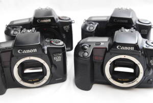 Canon EOS 4個セット（動作品） 09-03-06 Canon EOS 1000F Canon EOS 100 Canon EOS 1000S Canon EOS 10QD