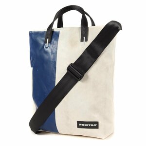 新品 FREITAG フライターグ リーランド 2WAY トートバッグ ショルダーバッグ F202 LELAND TOTE BAG SMALL ロイヤルブルー リサイクル素材