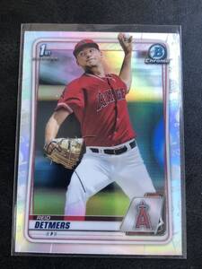 1st bowman chrome refractor リフラクター reid detmers angeles デトマース