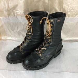 試着交換OK/ダナー/Danner/FLASHPOINT/フラッシュポイント/FIREMAN BOOTS/ファイヤーマンブーツ/耐火/消防【10EE 27.5-28.0黒】.メWX06-3　