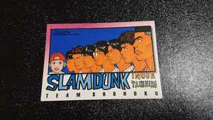 スラムダンク BANDAI 1998 カードダス マスターズ 井上雄彦 INOUE TAKEHIKO ILLUSTRATIONS SLAMDUNK チーム湘北 No.23