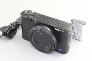 B (並品) SONY ソニー Cyber-Shot RX100 V 5 DSC-RX100M5A フラッシュ不良 初期不良返品無料 領収書発行可能