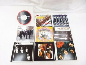 ◆◆CD◆ビートルズ まとめて 9点 LET IT BE / PLEASE PLEASE ME / RUBBER SOUL 他◆USED品 M5240