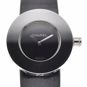 シャネル CHANEL ラ・ロンド SS/レザー クォーツ レディース 美品 P#129976