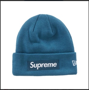 1円　Supreme 2023AWBox Logo beanie ボックスロゴ　ビーニー　ニットキャッシュプリーム　ヒューマンメイド　ナイキ　スニーカー