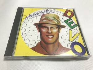 ディーヴォ／頽廃的美学論　DEVO／Q:ARE WE NOT MEN? A:WE ARE DEVO! CD ※ブライアン・イーノ