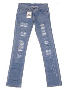 HELLS BELLS Jeans☆ストレッチスリムフレアージーンズ☆Ｗ28