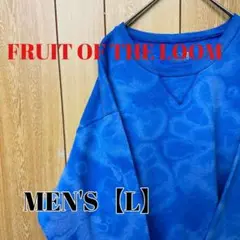 TP118【US輸入】FRUIT OF THE LOOM　スウェット【メンズL】