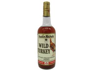 ☆1円スタート☆WILD TURKEY 8年 750ml 01PROOF バーボン　 ワイルドターキー BOURBON 1000ml