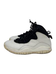 NIKE◆AIR JORDAN 10 RETRO/エアジョーダンレトロ/ホワイト/310805-104/28cm/WHT//