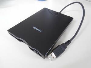 USB FDD 3.5フロッピーディスクドライブ TOSHIBA USB FDD Kit PA3214U-2FDD (Y-E Data YD-8U10)