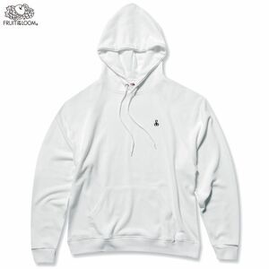 【新品タグ付】 19AW 20 新品 SOPHNET ソフネット FRUIT OF THE LOOM CREW NECK HOODIE フーディー スウェット フルーツオブザルーム 白