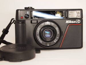 ★実用品★ Nikon L35 AD ISO1000 ピカイチ コンパクトフィルム カメラ #249003