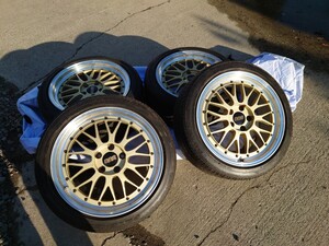 BBS　8Jx18H2ET40 5穴　4本セット　中古 ホイール