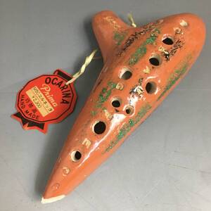 UNY11/51 【M5C コルネッタ】PRIMA OCARINA プリマオカリーナ オカリナ プリマ楽器 陶器製 気鳴楽器 陶器 木管楽器 音楽 ocarina○