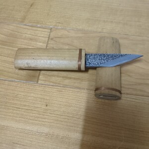 【山イ】鞘付き小刀　183mm 新品