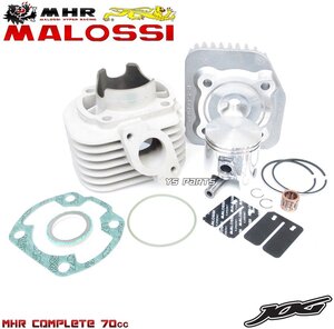 マロッシ(MALOSSI)ヘッド付ボアアップMHRレプリカ 70cc/47.6mmアプリオ[4JP/4LV/SA11J]ジョグZ2[5EM]ジョグC[5BM]ビーノ[5AU/SA10J]