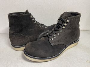 REDWING レッドウィング BEAMS別注 アイリッシュセッター 8174 黒スウェード プレーントゥ US8 D USED