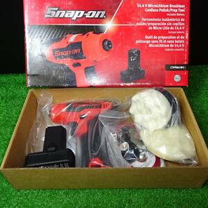 【未使用品(店頭展示品)】スナップオン/Snap-on コードレスポリッシャー 本体+バッテリー1個 CTPP861W1 レッド【岩槻店】