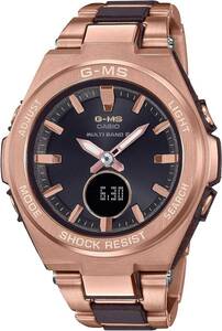 送料無料★国内正規品★新品・未使用★CASIO Baby-G G-MS （ジーミス）電波ソーラー MSG-W200CG-5AJF★化粧箱付★定価￥39,600