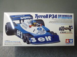 タミヤ　1/10　ITEM47486　ティレル　P34　1977　アルゼンチンGP（F103）未組立商品　委託品