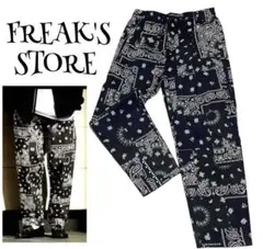 Freak’s store バンダナ　ネイビー　パンツ