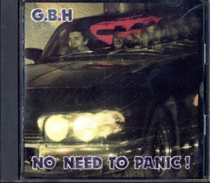 即決価格です◆チャージド・ジー・ビー・エイチ G.B.H.◆No Need to Panic◆R67S(b5674)