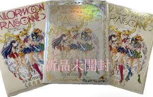 新品 美少女戦士セーラームーン レゾネRAISONNE FC限定数量限定豪華版　ART WORKS 原画集 スリーブケース 特典 クリアファイル カード付き