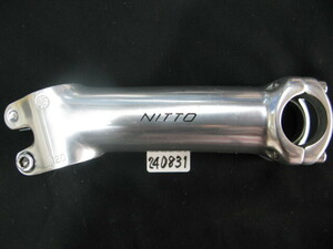 ピスト・競輪/NJS認定【NITTO NJ-89EX】軽合Aヘッドステム120mm/73°美中古