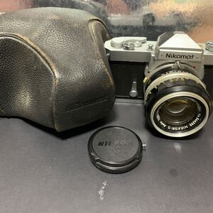 Nikomat ニコマット 一眼レフ フィルムカメラ レンズ 1:1.4 f=50mm NIKKOR-S 544399 Auto Nikon ニコン シャッター確認済 