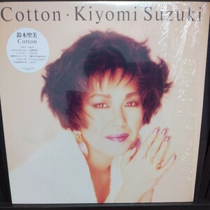 LP シュリンク ステッカー帯付/鈴木聖美　COTTON